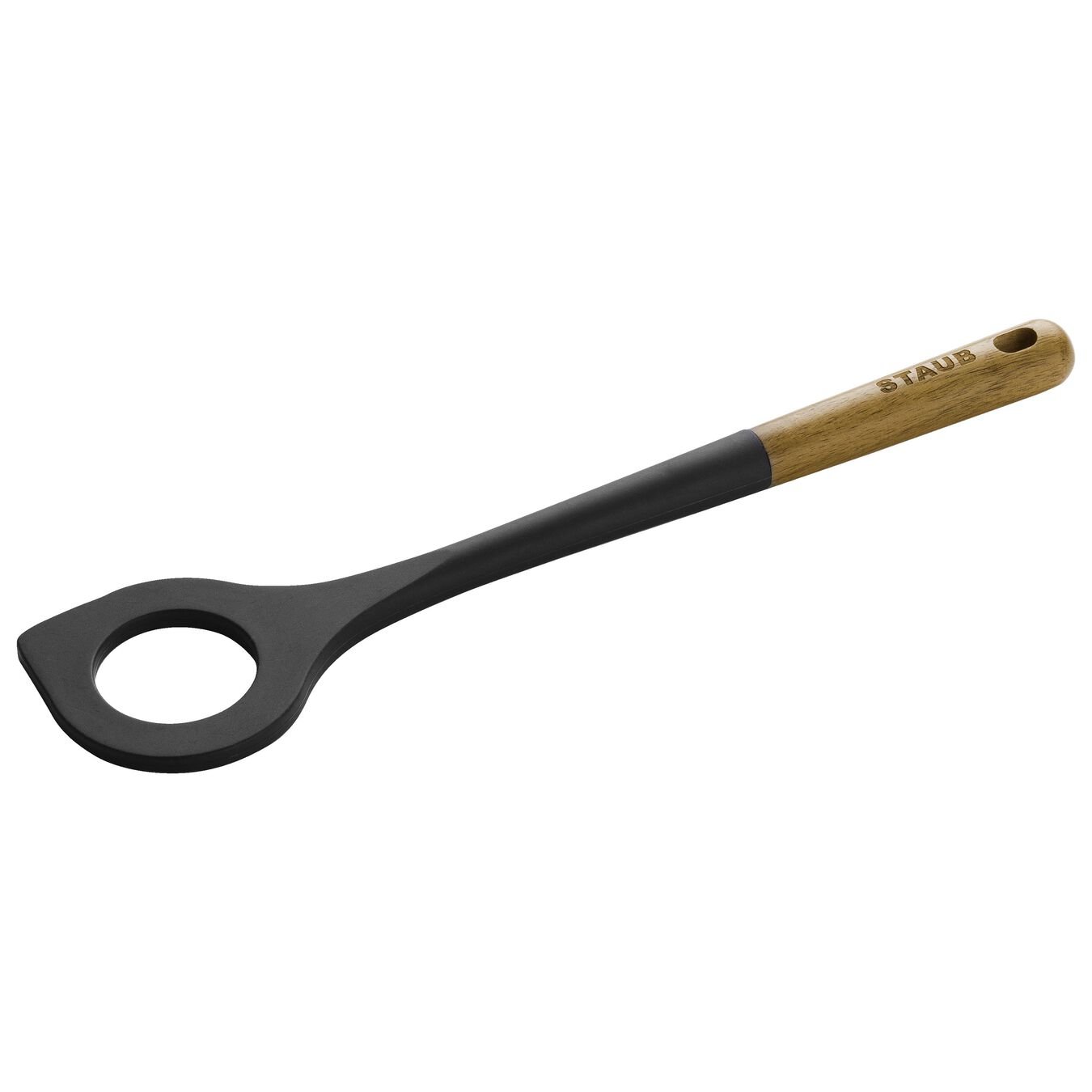 Colher para Risotto, com Cabo de Madeira E Ponta de Silicone - Camicado