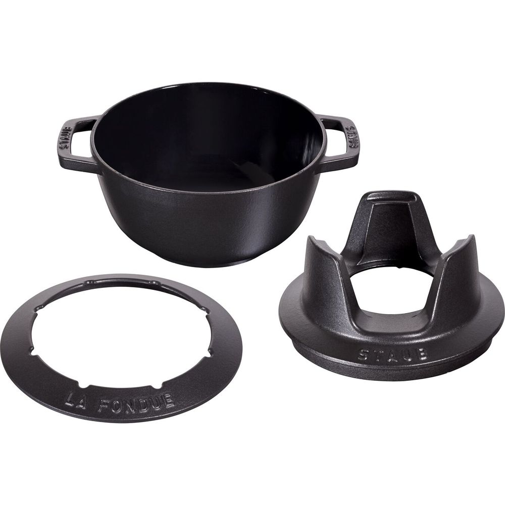 Conjunto Fondue, 20cm, Preto, Ferro Fundido | Zwilling - zwilling
