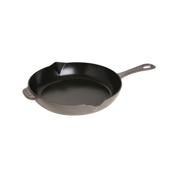 Frigideira-26-cm-Cinza-Grafite-Ferro-Fundido